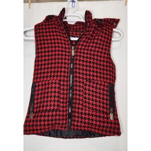 Rue 21 Women's houndstooth Medium Vest